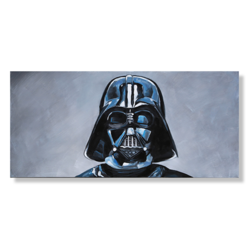 Ein Gemälde von Darth Vader