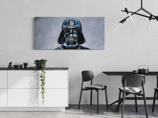 Ein Gemälde von Darth Vader