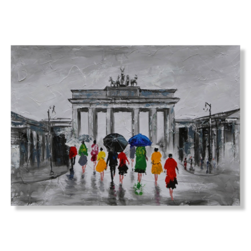 Ein Gemälde mit Berlin