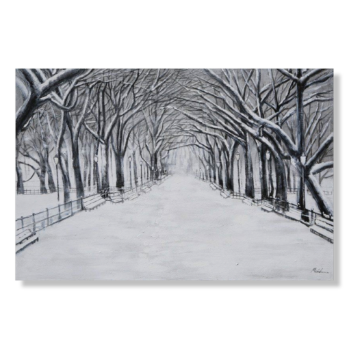 Ein Gemälde des Central Park
