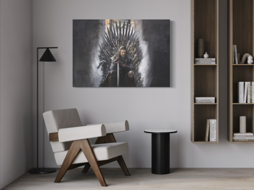 Ein Gemälde mit Game of Thrones