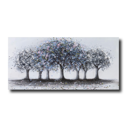 ein Gemälde von einem Baum