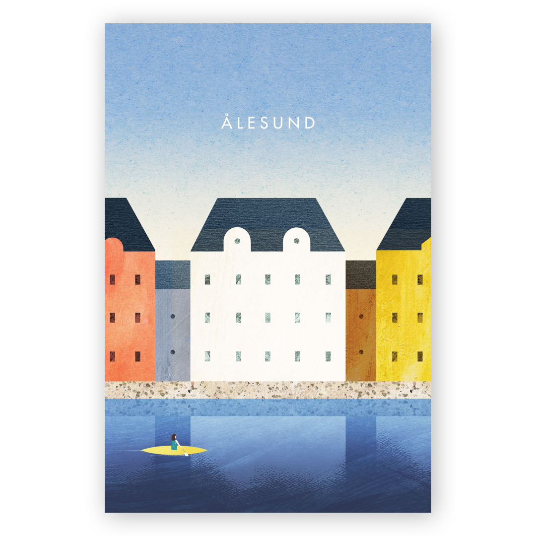 A poster with Aalesund
