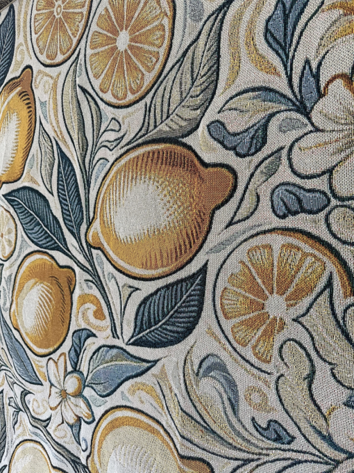 Ein Wandbehang mit Amalfi-Zitronen